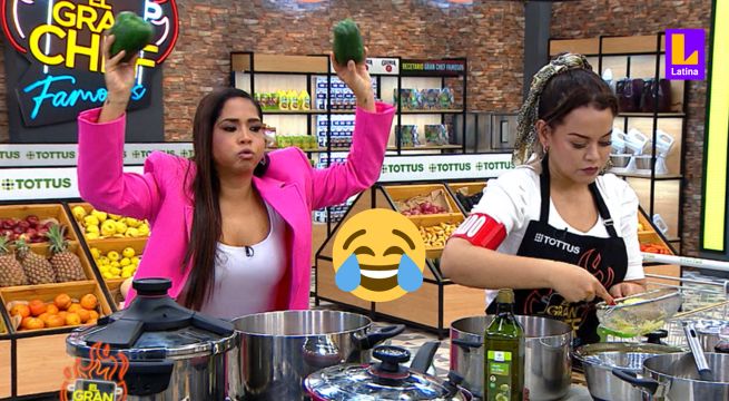 Katia Palma pasó ‘buenas vibras’ a la estación de Florcita Polo | El Gran Chef Famosos