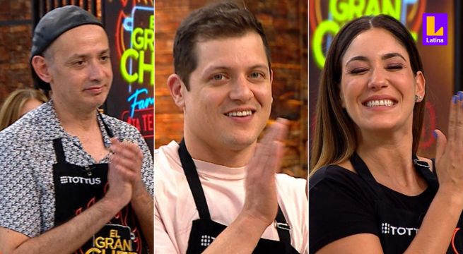 El Gran Chef Famosos: Christian Ysla, Gino Pesaressi y Tilsa Lozano accedieron al siguiente nivel