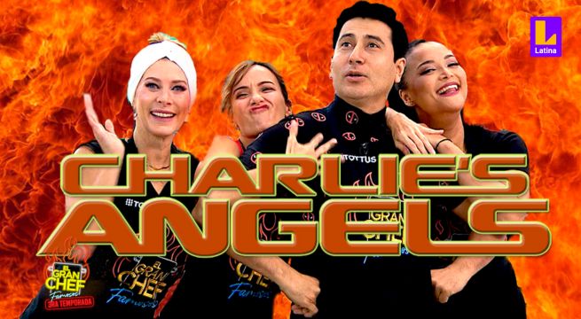 Los ángeles de Machuca: Milene, Leslie y Mariella bromearon por quedar junto a él en el programa