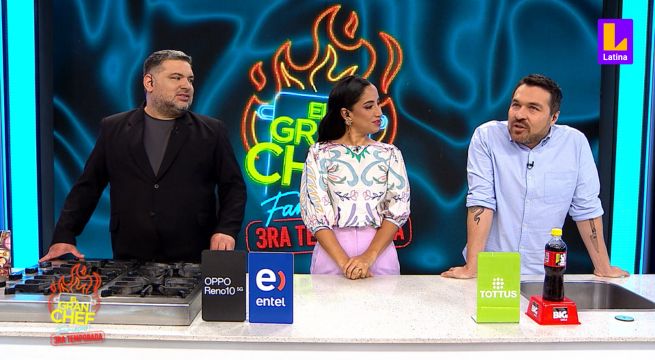 Giacomo Bocchio contó la vez en la que tuvo que preparar más de 500 juanes al día | El Gran Chef Famosos