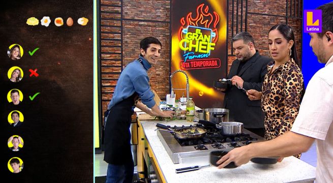 Jurado no quiso probar comida de Giancarlo Granda en El Gran Chef Famosos