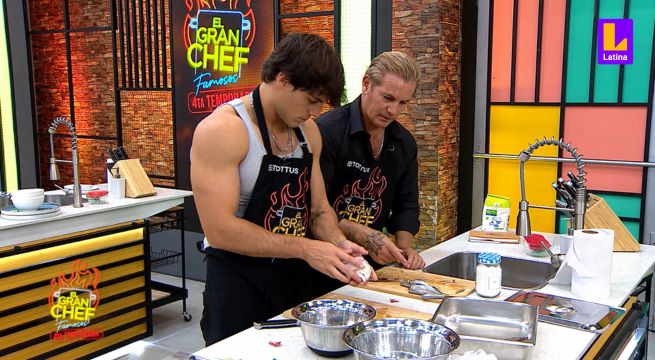 Amor de padre: Renato Rossini ayudó a su hijo en preparación de El Gran Chef Famosos