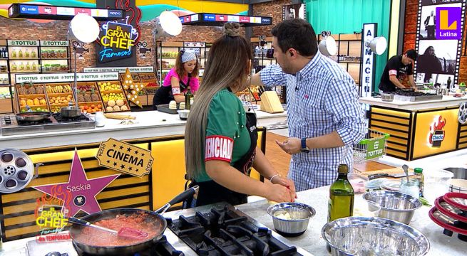 Giacomo Bocchio sugirió a Flor Polo que se guiara de la preparación de los otros concursantes para no perder