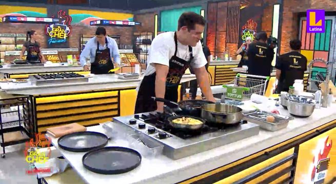 Gino Pesaressi no llegó a tiempo y no pudo emplatar primer plato en El Gran Chef Famosos