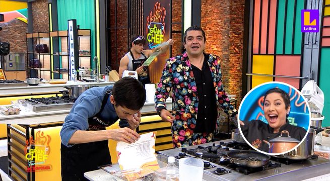 Se acuerda de su compañera: Mauricio Mesones imitó a Natalia Salas en El Gran Chef Famosos