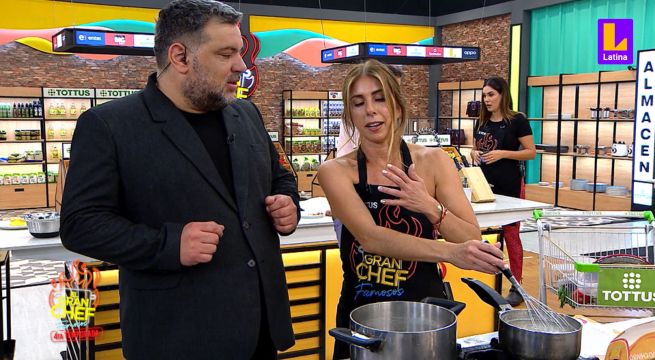 Se sinceró: el consejo de Javier Masías a Fiorella Cayo en El Gran Chef Famosos
