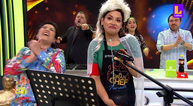 Libre soy: Flor Polo interpretó la canción de Frozen frente a todos sus compañeros de El Gran Chef Famosos