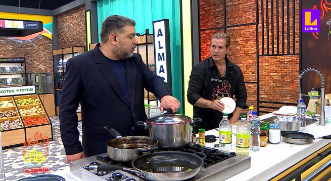 Renato Rossini olvidó de incluir pollo en preparación de El Gran Chef Famosos y recibió crítica de Masías