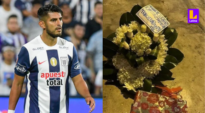 Carlos Zambrano: futbolista recibió corona fúnebre previo a la final de la liga 1