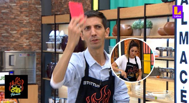 El Gran Chef Famosos: ‘Flaco’ Granda en modo árbitro expulsa a Tilsa Lozano por no ayudarlo a cocinar