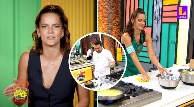 Carolina Braedt hizo algo nunca antes visto: Terminó plato 10 minutos antes y limpió toda su cocina | El Gran Chef Famosos