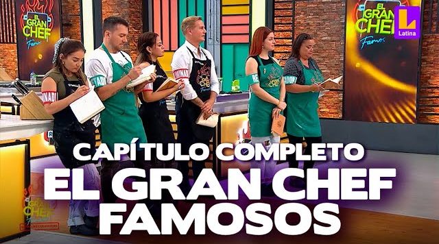 El Gran Chef Famosos – Lunes 6 de noviembre – PROGRAMA COMPLETO