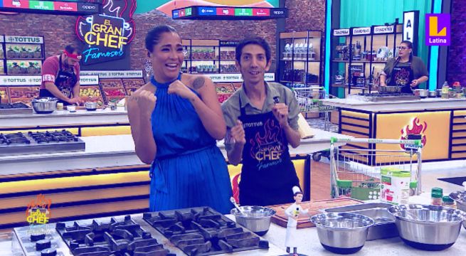 De Fe-no-me-nal a Pa-ra-nor-mal: ‘Flaco’ Granda también arma baile viral con Katia Palma en El Gran Chef Famosos
