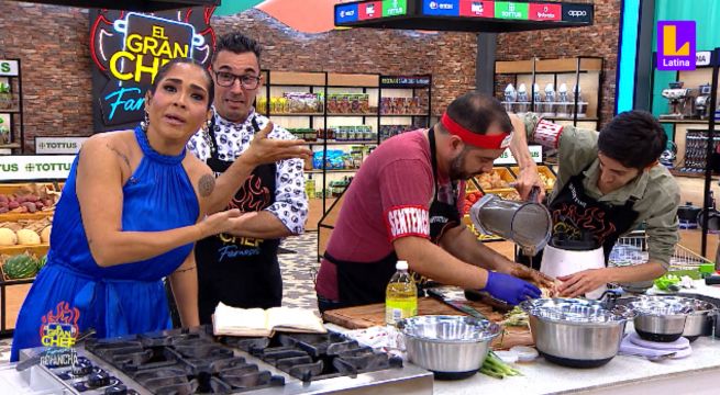 ‘Flaco’ Granda y Santi Lesmes corren a salvar a Junior Silva tras ver su desesperación | El Gran Chef Famosos