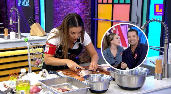 “Esto va por ti”: Ale Fuller le dedicó su cordero al vino a su papá George Fuller en El Gran Chef Famosos