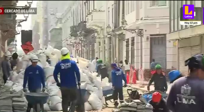 La construcción se tendría que entregar en menos de 5 días: vecinos molestos por obras inconclusas en Cercado de Lima
