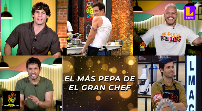 Premios de El Gran Chef Famosos: ¿Quién ganó la categoría “El más pepa”?