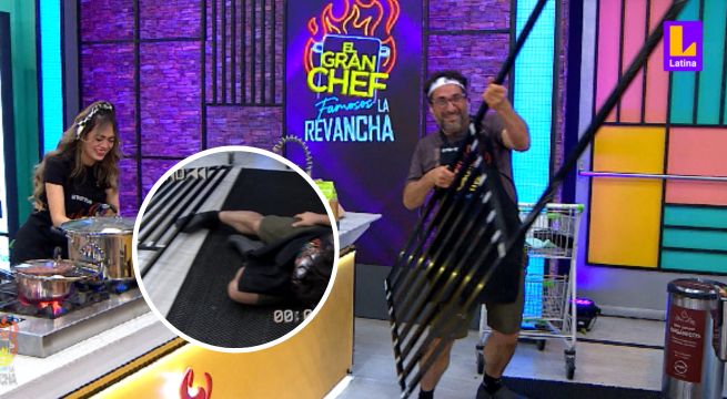 Arrasó con todo: ‘Loco’ Wagner destruyó la cocina de Mayra Goñi en El Gran Chef Famosos: La Revancha