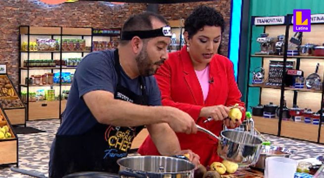 “Nada has aprendido”: Natalia Salas confrontó a Junior Silva por trozar mal el pollo en El Gran Chef Famosos: La Revancha