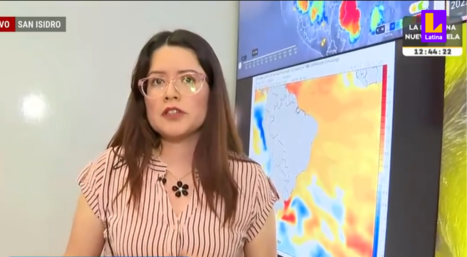 Meteoróloga Andrea Holguín sobre la temperatura del próximo año: 