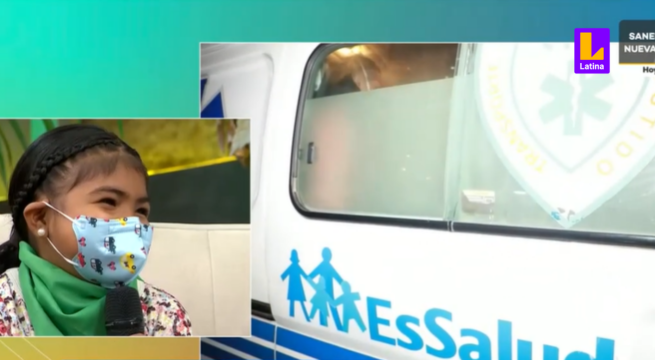 Niña recibió trasplante de riñón y pasará Navidad en casa: “Gracias a Dios y a mi donante”
