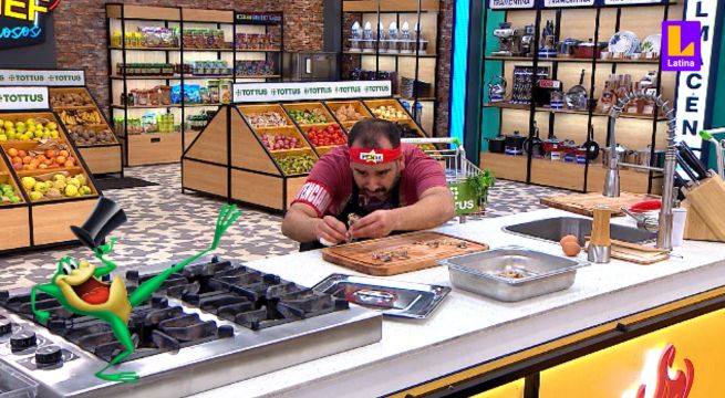 ¿Es la rana Michigan de Looney Tunes? Junior Silva y su reacción a un ingrediente de El Gran Chef Famosos