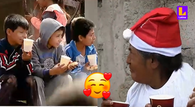 Voluntarias abanquinas llevan chocolatada y regalos a niños y ancianos de poblado alejado de Abancay