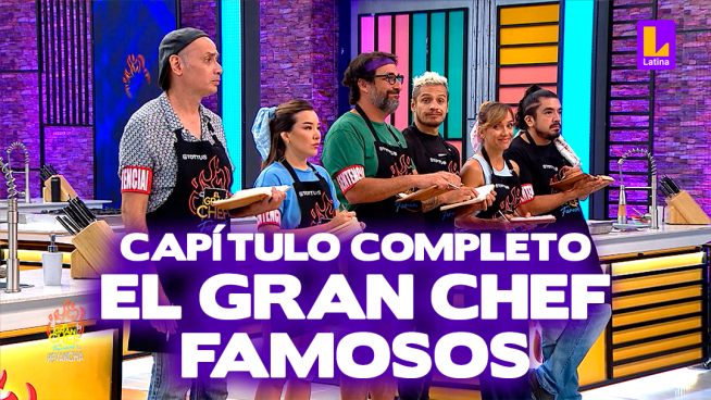 El Gran Chef Famosos – Lunes 22 de enero – PROGRAMA COMPLETO