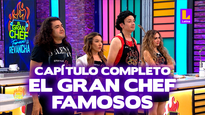 El Gran Chef Famosos – Lunes 29 de enero – PROGRAMA COMPLETO