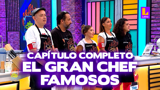 El Gran Chef Famosos – Miércoles 31 de enero – PROGRAMA COMPLETO