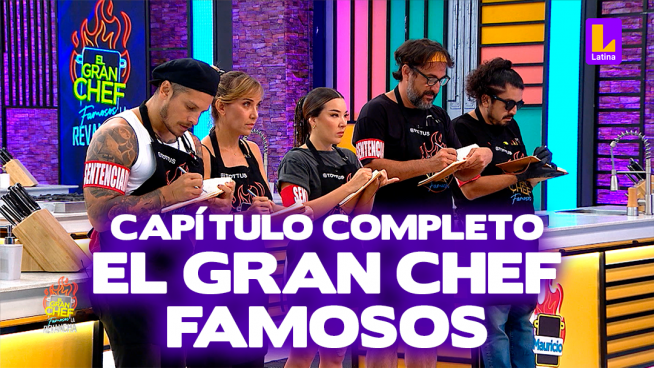 El Gran Chef Famosos – Martes 23 de enero – PROGRAMA COMPLETO