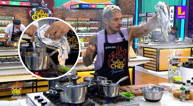Nico Ponce pidió auxilio a los bomberos tras quemar el secador por distraído | El Gran Chef Famosos