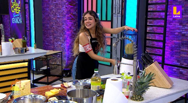 Mayra Goñi le agregó este ingrediente ESPECIAL a la mazamorra morada para deslumbrar al jurado de El Gran Chef Famosos