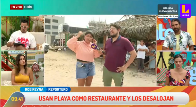 Lurín: Dueños de restaurantes son desalojados por ocupar espacios en la playa