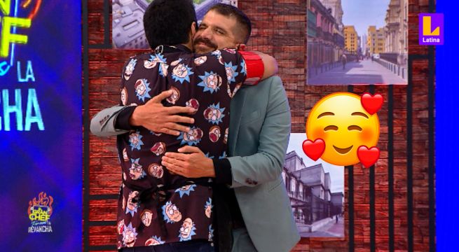 Peláez se emocionó con el abrazo de despedida para Armando Machuca en El Gran Chef Famosos