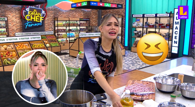 ¿Quién es Luis? Mayra Goñi se equivoca con la letra de “Noche tras noche” y nombra a alguien | El Gran Chef Famosos