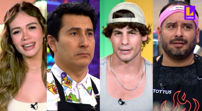 Mayra Goñi, Armando Machuca, Renato Jr y Junior Silva pasaron a Noche de Eliminación de El Gran Chef Famosos