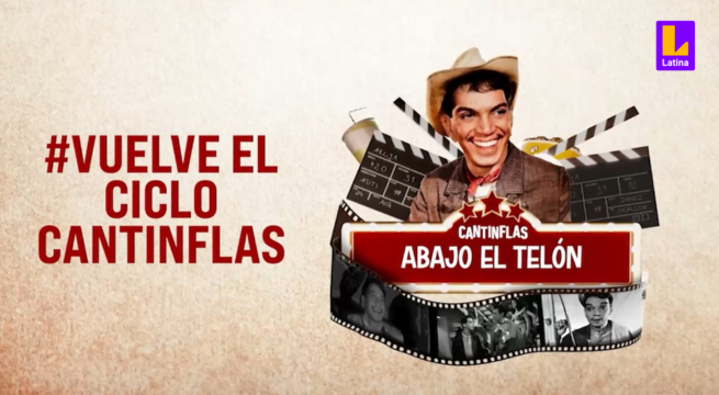 Latina TV transmitirá cinta de Cantinflas 'Abajo el telón' en Función Estelar