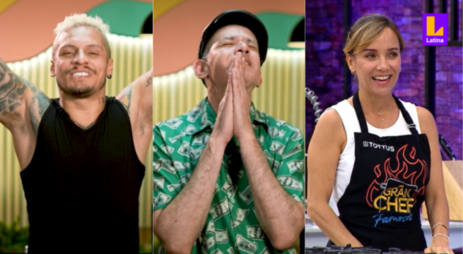 Milene Vázquez, Nico Ponce y Christian Ysla pasaron a la siguiente ronda de El Gran Chef Famosos