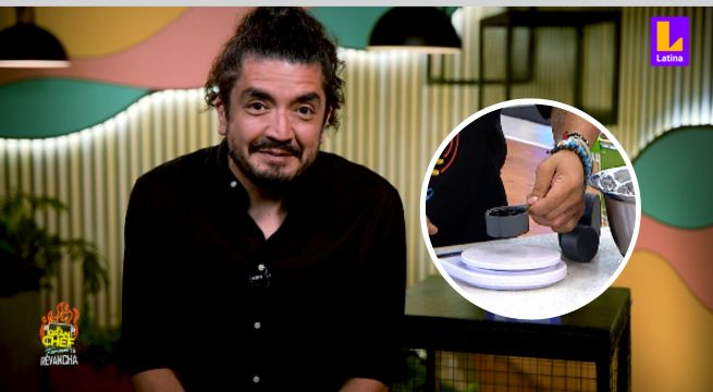 ¿Quiere emborrachar al jurado? Mauricio Mesones le echó más vino a su suspiro a la limeña | El Gran Chef Famosos