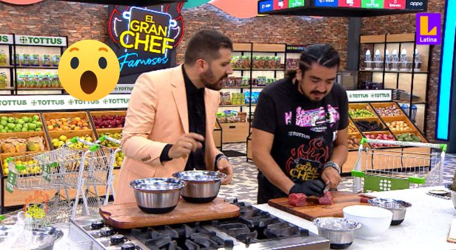 ¡El Flash de la cocina!: Mauricio Mesones sorprendió a todos al acabar rápidamente su preparación en El Gran Chef Famosos