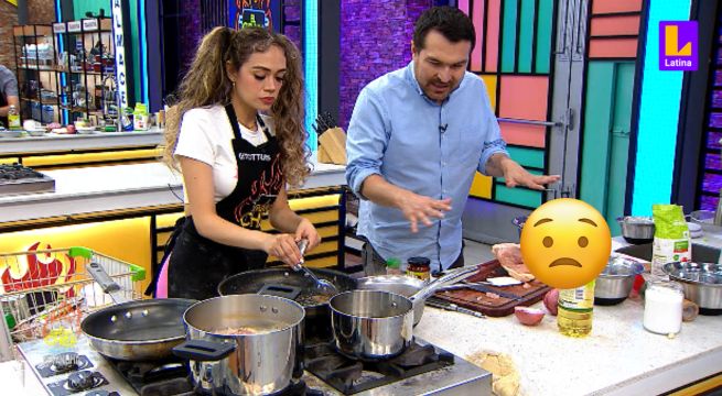 Giacomo Bocchio le advirtió a Mayra Goñi que podría causar “contaminación cruzada” en sus empanadas: ¿Cómo reaccionó la participante de El Gran Chef Famosos?