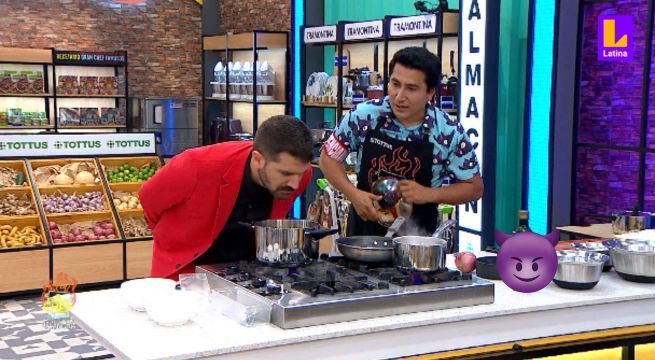 Peláez descubrió el grave error de Armando Machuca: ¿Qué accidente tuvo el participante en la cocina de El Gran Chef Famosos?
