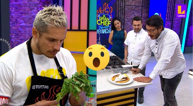 Nico Ponce provocó las risas del jurado al poner culantro en lugar de perejil en su plato | El Gran Chef Famosos