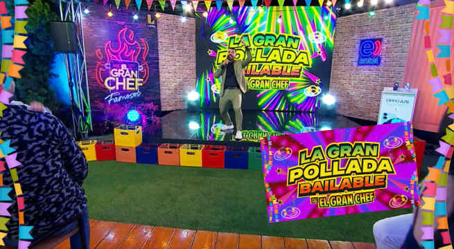 ¡No te la pierdas! Gran Pollada Bailable en El Gran Chef Famosos con público incluido