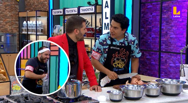 ¡Fuerte revelación!: Armando Machuca aseguró que no quería ser el padrino de Junior Silva | El Gran Chef Famosos