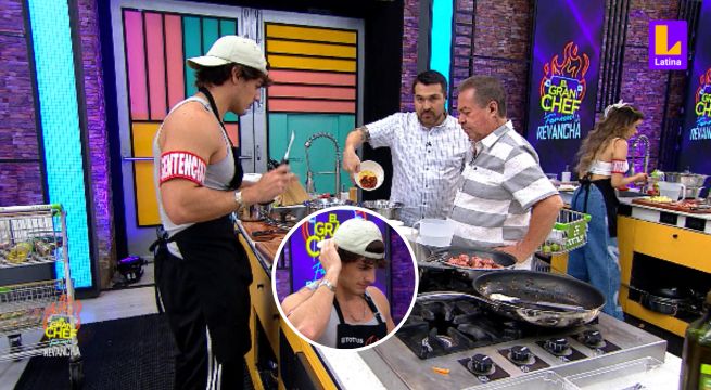 Así reaccionó Renato Rossini Jr al llamado de atención de Giacomo Bocchio por no seguir la receta | El Gran Chef Famosos