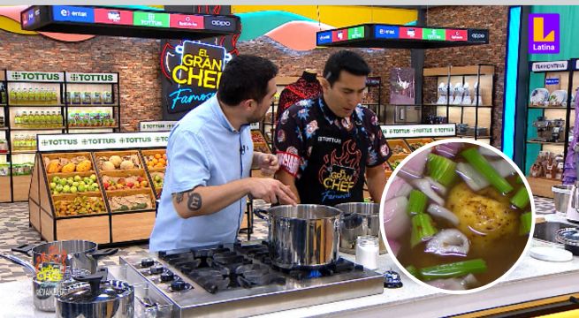 Tremendo ‘blooper’: Armando estaba sancochando las papas en mezcla que era para el pollo | El Gran Chef Famosos