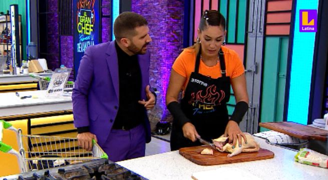 Peláez aseguró que el “enemigo” de Tilsa Lozano escogió los platos de esta noche en El Gran Chef Famosos