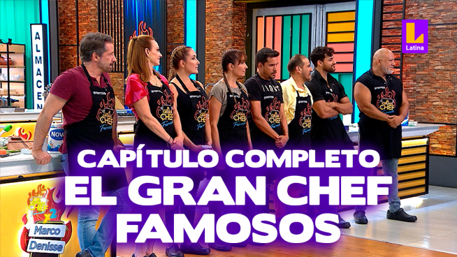 El Gran Chef Famosos – Martes 06 de febrero – PROGRAMA COMPLETO